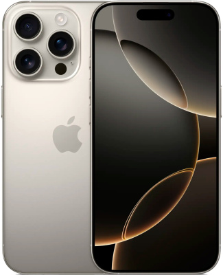 Apple iPhone 16 Pro (2 физические nano-SIM) 128 ГБ; «титановый бежевый»